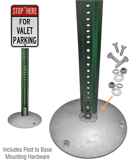 7 Lb Portable Sign Stand With 8 Lb 4 U Channel Post