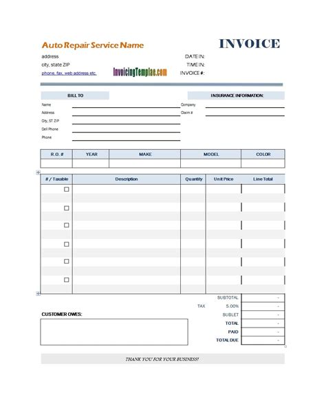 View Simple Service Invoice Format Images Invoice Template Ideas
