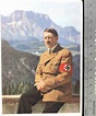 Original Classic Adolf Hitler Berghof Colorized Photo Postcard by Hoffman
