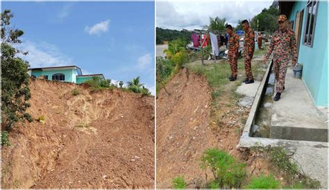 Hakisan tanah mempunyai banyak kesan negatif. Hakisan Tanah Di Tebing Sungai Rajang, Penduduk Rumah ...