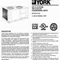 York Yk Service Manual