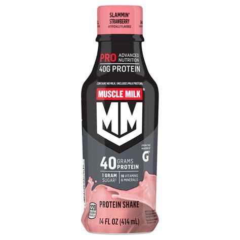 Save On Muscle Milk Pro Protein Shake Non Dairy Slammin Strawberry