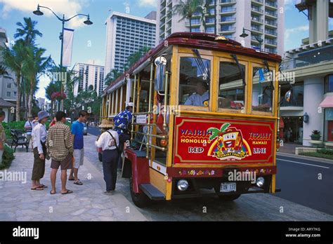 Waikiki Trolley Line Maps