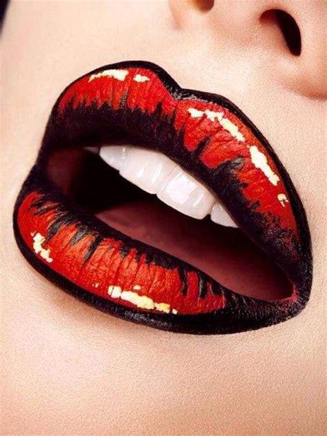 15 Increíbles Diseños Para Pintar Tus Labios Este Halloween ¡son