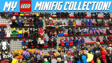 my huge lego minifigure collection 25 000 subscriber celebration video youtube