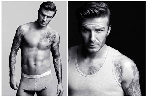 Mens Bookmark David Beckham Underwear Ads For Handm Revealed