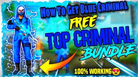 You can download free fire png images with transparent backgrounds from the largest collection on pngtree. How To Get Free Blue Criminal Bundle in Free Fire🔥For Free ...