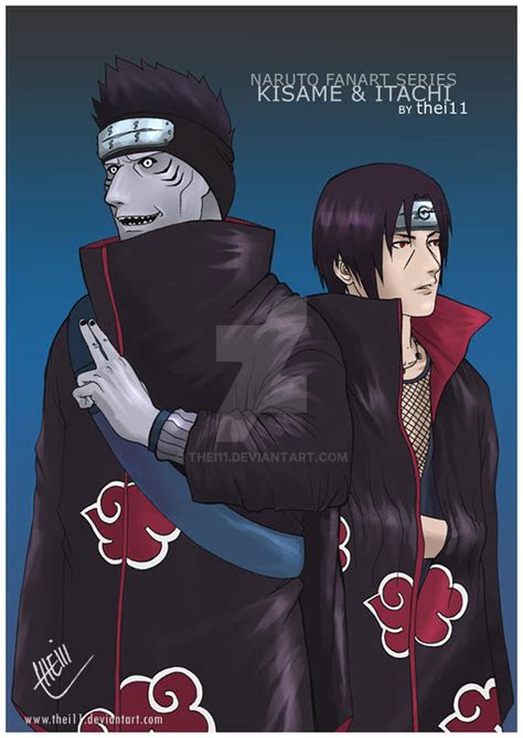 Naruto Fanart Kisame Itachi By Thei11 On Deviantart