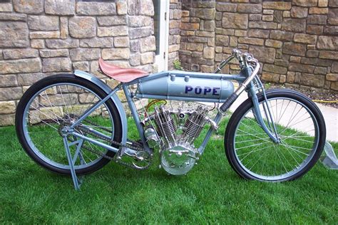 1914 Pope Board Track Racer Antique Motorcycles American Motorcycles