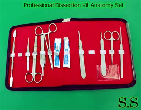 Professional Dissection Kit Anatomy Set Medical Surgical Instruments