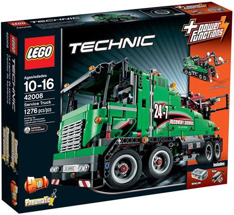Service Truck Lego Set Technic Netbricks Rent Awesome Lego Sets