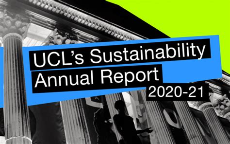 Ucls Journey Towards Sector Leading Sustainability Commitments