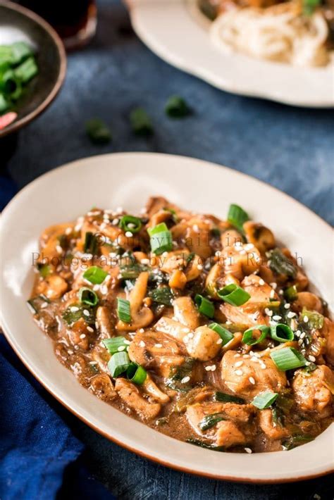 The chicken cooks up in just 30 minutes, so it's perfect for busy weeknight dinners. Cantonese Chicken with Mushrooms | Recipe | Mushroom ...