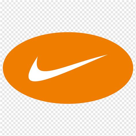 Nike Air Logo Swoosh Cdr Orange Yellow Line Circle Oval Nike