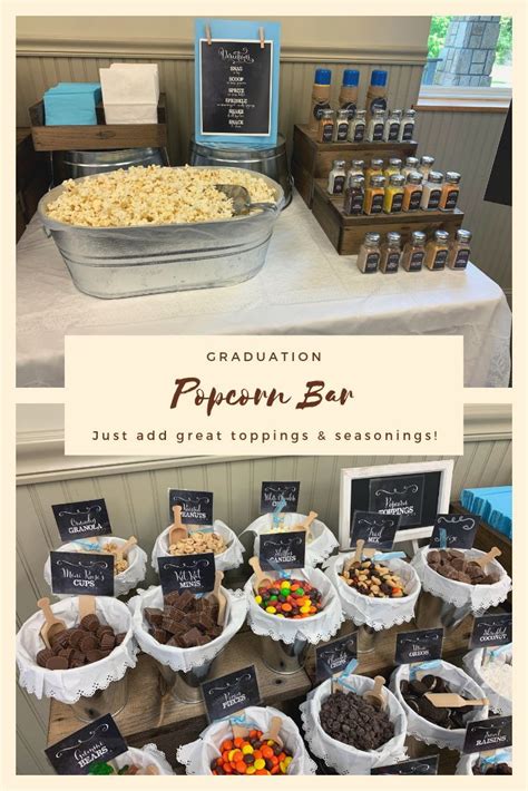 There Are Many Great Food Bar Ideas For Parties Hosting A Popcorn Bar