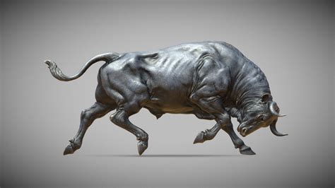 Bull 3d Sculpting Buy Royalty Free 3d Model By Breathtime 72c8db8