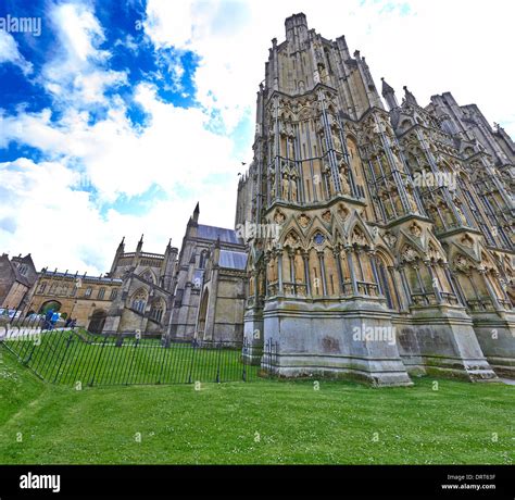 Wells Cathedral Is A Church Of England Cathedral In Wells Somerset