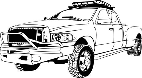 Pickup Truck Offroad Lifted Trucks Svg Clipart Files For Cricut And