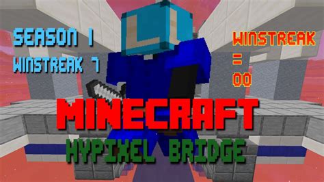 Minecraft Hypixel Bridge Winstreak 6 Removed Their Winstreak Youtube