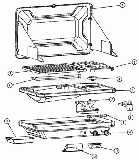 Coleman Replacement Parts Stove