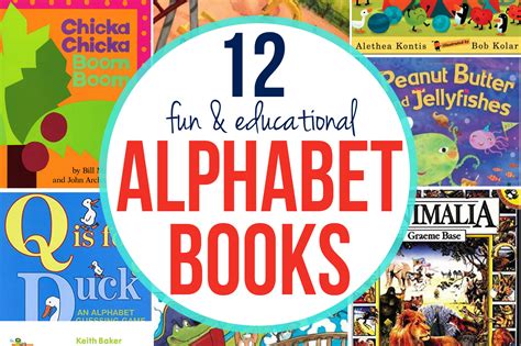 Alphabet books for preschoolers ; 12 Awesome Alphabet Books to Start the School Year Right