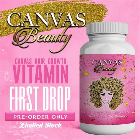 CANVAS BEAUTY BRAND (With images) | Vitamins for hair ...
