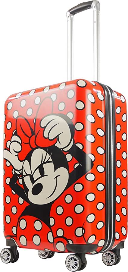 Review Ful Disney Minnie Mouse 25 Inch Rolling Luggage Polka Dot