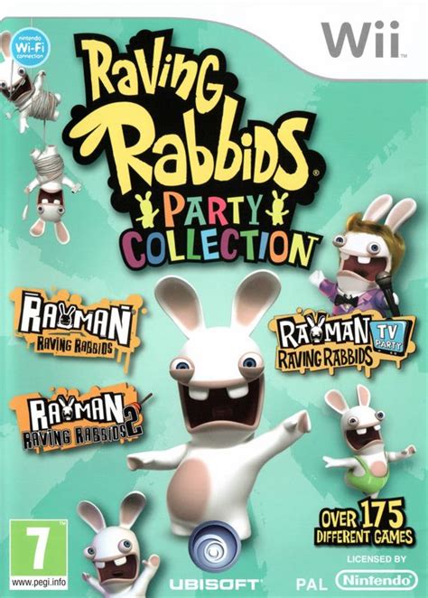 Raving Rabbids Party Collection 2013 Wii Box Cover Art Mobygames