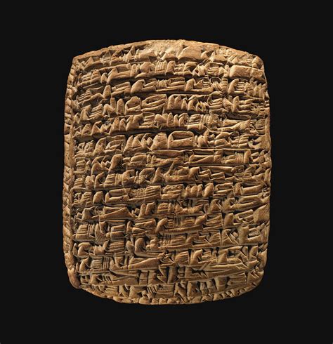 Cuneiform Clay Tablet Private Letter Middle Photography Age Old