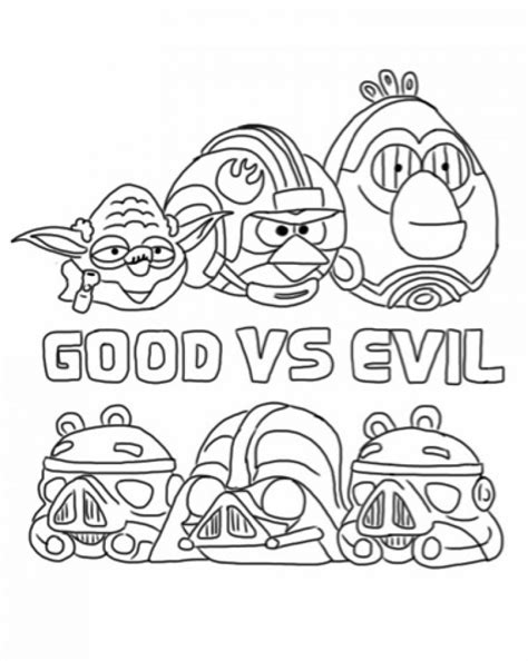 These will make art and coloring a child's play in real in angry birds star wars video game the birds were shown as rebels while the pigs had their own empire. Angry Birds Star Wars Coloring Pages - GetColoringPages.com