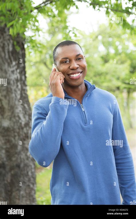 Handsome African American Man Stock Photo Alamy