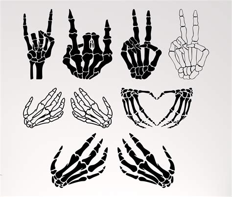 Hand Svg Skeleton Hands Svg Skeleton Svg Skull Hand Svg Bones Of Human
