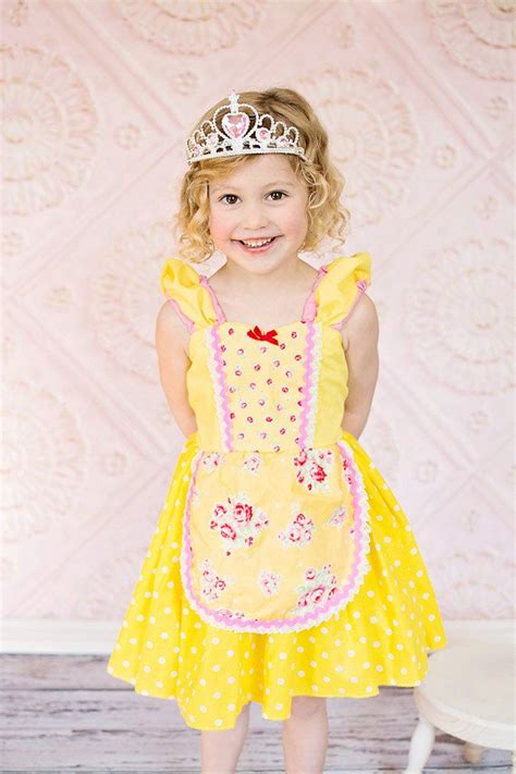 Belle Dress Princess Dress Belle Costume Practical Princess Etsy
