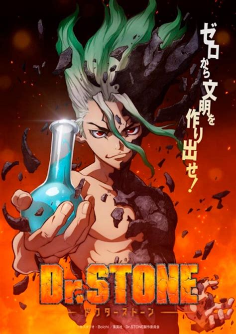 Primer Teaser Y Poster Del Anime Dr Stone Hikari No Hana