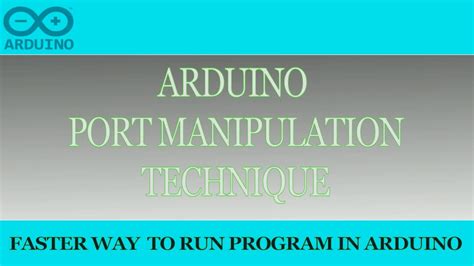 Arduino Port Manipulation Part 1 Youtube