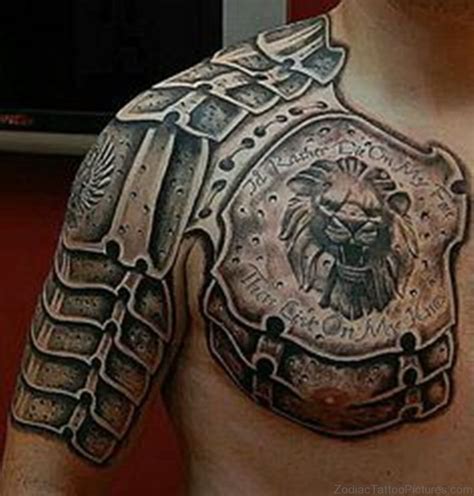 Incarceration, slavery, freedom and brotherhood. 45+ Armor Tattoo Ideas - Tats 'n' Rings