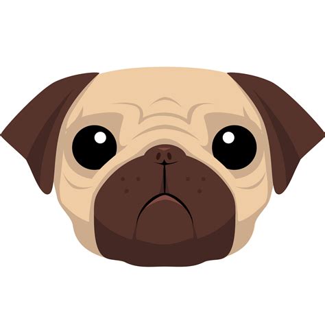The Best Free Pug Vector Images Download From 92 Free Vectors Of Pug