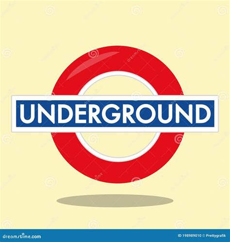 London Underground 15 Stock Vector Illustration Of Underground 198989010
