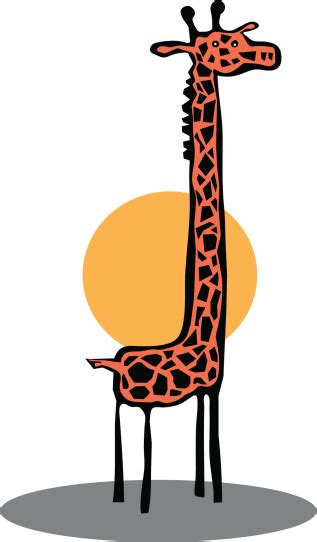 Funny Giraffe Stock Illustration Download Image Now Istock