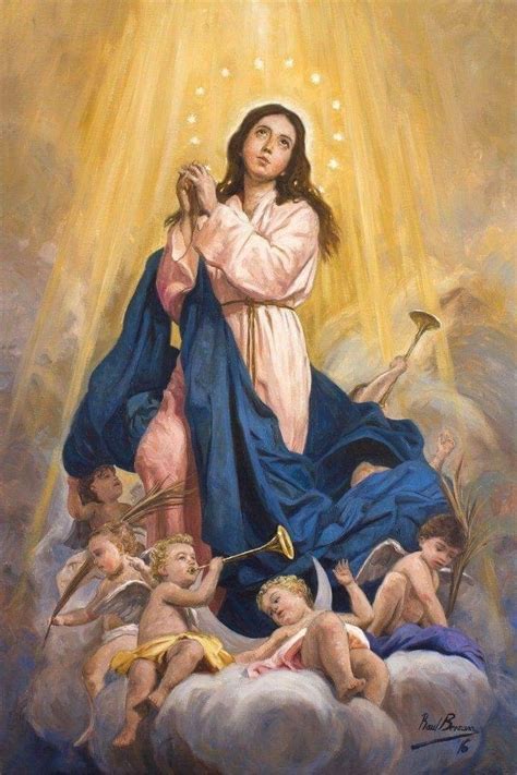 Pin De Angelica Miranda En Inmaculadas Asuncion De La Virgen Maria Inmaculada Concepcion De