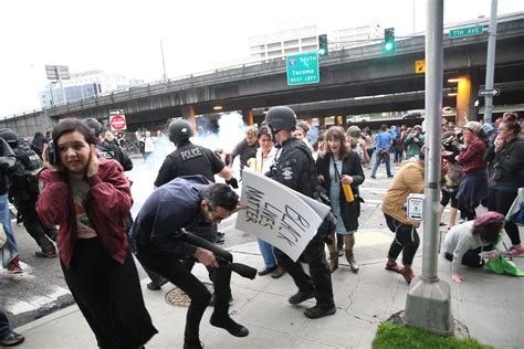 Photos Seattle Protesters Demonstrate Against Police Brutality The