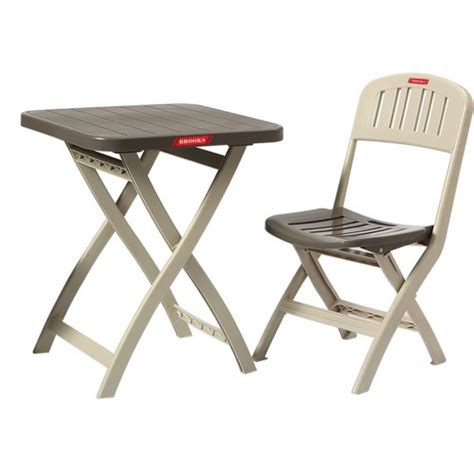 552 Brooks Folding Chair Table%20Set Grey 500x500 