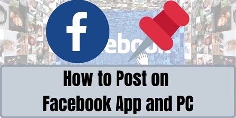 How To Post On Facebook App And Pc Guide 2023 Sociallypro