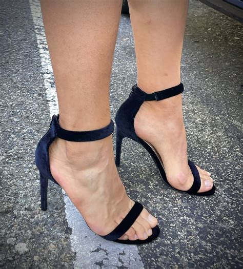 Cute Black Velvet Stilettos Sandals Heels Crossdress Feet Pics Xhamster