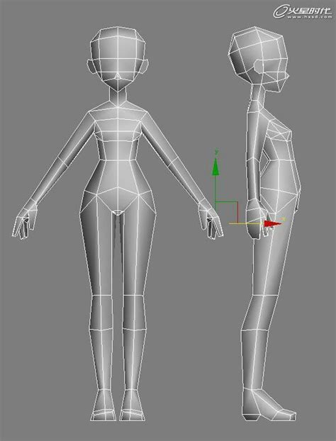 Tutorial Images 3d Character Modeling Layth Jawad Blender Models