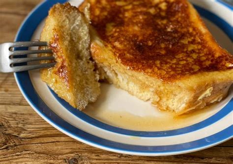 🍞 Fluffy Thick French Toast Recipe By Tomoya Cookpad
