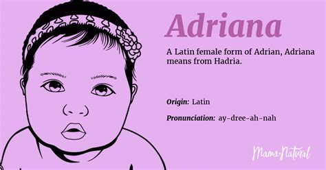 Adriana Name Meaning Origin Popularity Girl Names Like Adriana