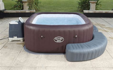 Lay Z Spa Maldives Hydrojet Pro Inflatable Hot Tub Pure Garden Buildings