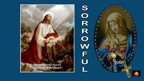 Rosary Sorrowful Mystery Tue And Fri Plain Background Youtube