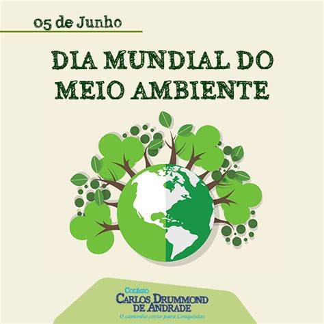 Dia Mundial Do Meio Ambiente Ccda Colégio Carlos Drummond De Andrade